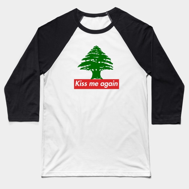 Cedar lebanon Baseball T-Shirt by Beirout